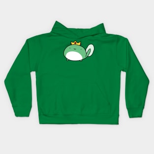 Crowned Tadpole Kids Hoodie